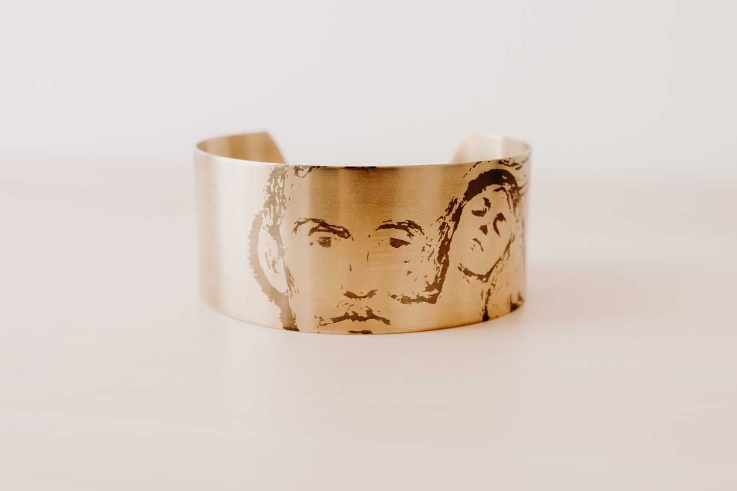 Bracelet laiton femme "Edvard Munch - Madonna"